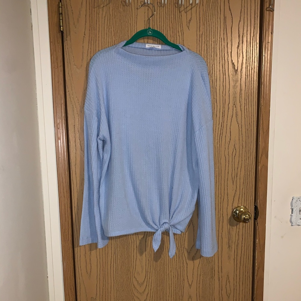Blue top